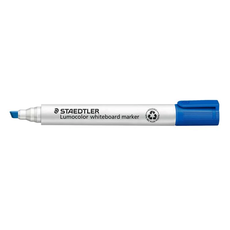 Táblamarker, 2-5 mm, vágott, STAEDTLER "Lumocolor® 351 B", kék