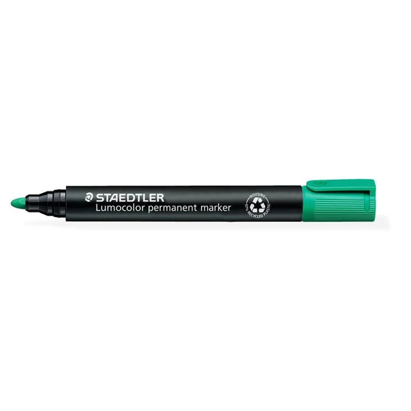 Alkoholos marker, 2 mm, kúpos, STAEDTLER "Lumocolor® 352", zöld