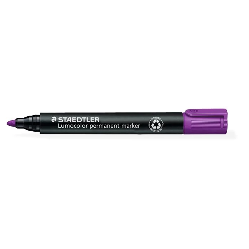 Alkoholos marker, 2 mm, kúpos, STAEDTLER "Lumocolor® 352", lila