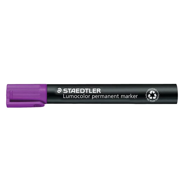 Alkoholos marker, 2 mm, kúpos, STAEDTLER "Lumocolor® 352", lila