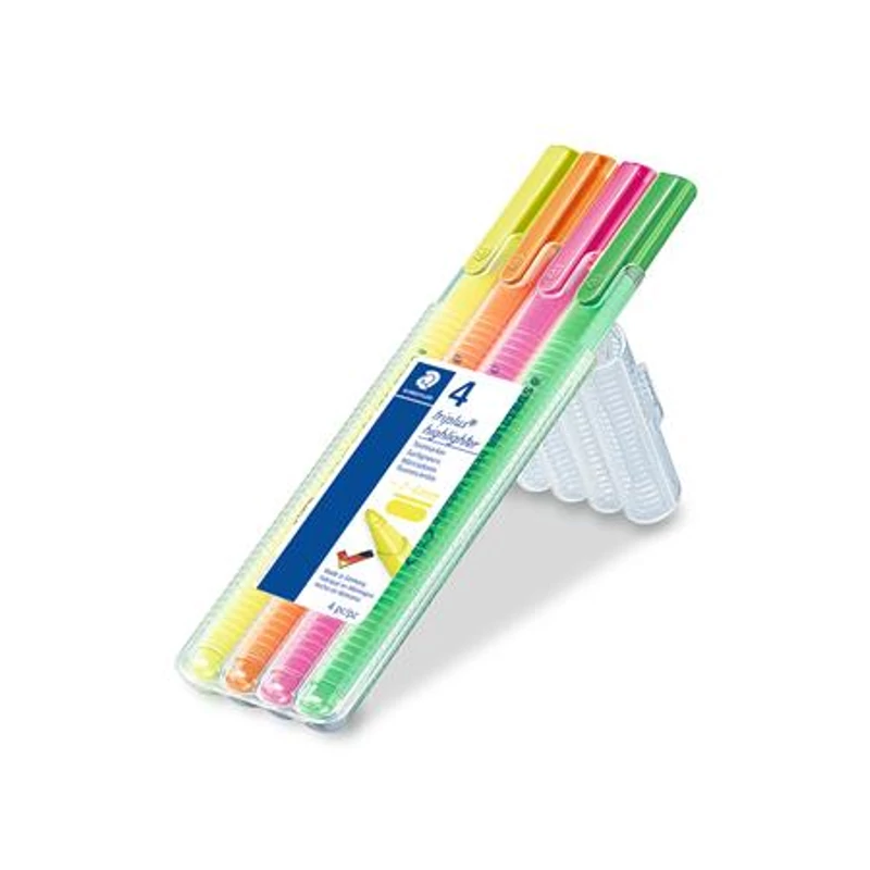 Szövegkiemelő készlet, 1-4 mm, STAEDTLER "Triplus 362", 4 különböző szín,Szövegkiemelő készlet, 1-4 mm, STAEDTLER "Triplus 362", 4 különböző szín,Szövegkiemelő készlet, 1-4 mm, STAEDTLER "Triplus 362", 4 különböző szín,Szövegkiemelő készlet, 1-4 mm, STAEDTLER "Triplus 362", 4 különböző szín