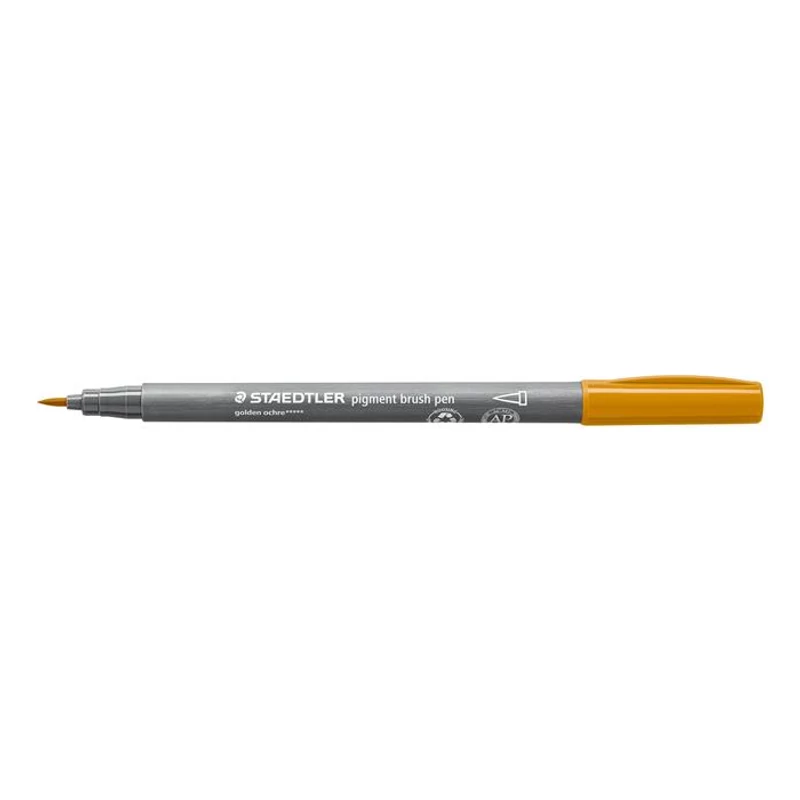 Ecsetirón készlet, STAEDTLER "Pigment brush 371", 24 különböző szín