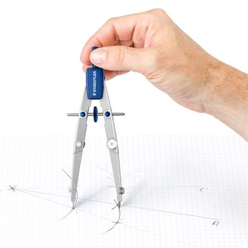 Körző készlet, precíziós, 4 darabos, STAEDTLER