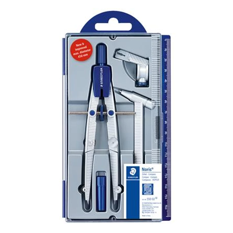 Körző készlet, precíziós, 4 darabos, STAEDTLER