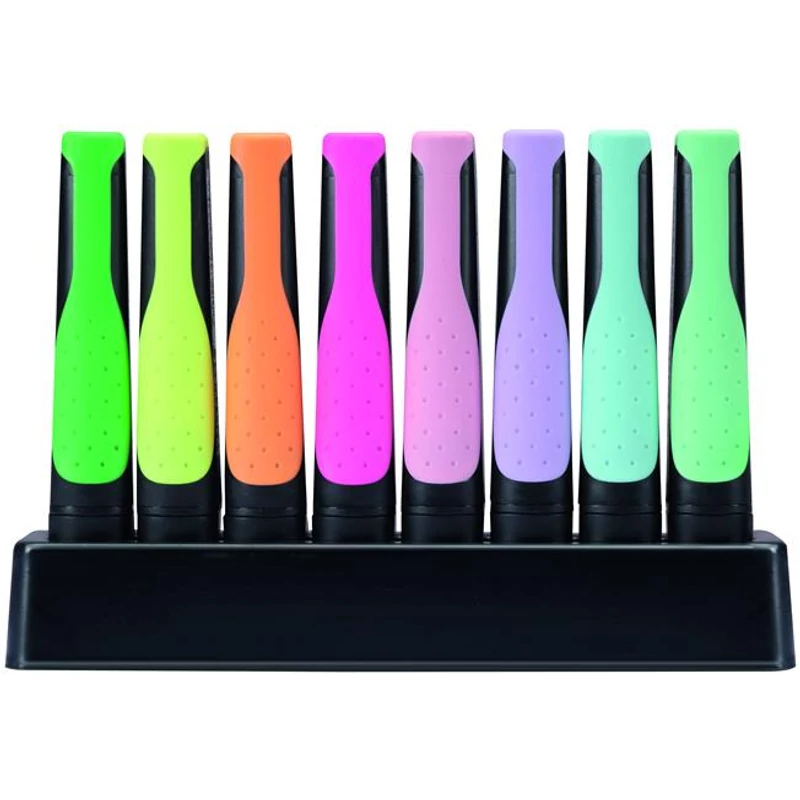 Szövegkiemelő készlet, 2-5 mm, STABILO "Green Boss Pastel", 8 db-os asztali készlet,Szövegkiemelő készlet, 2-5 mm, STABILO "Green Boss Pastel", 8 db-os asztali készlet