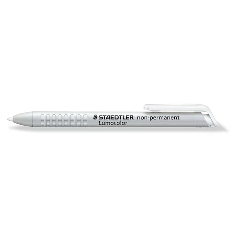 Jelölőkréta adagoló, mindenre író, lemosható (omnichrom), STAEDTLER "Lumocolor 768", fehér
