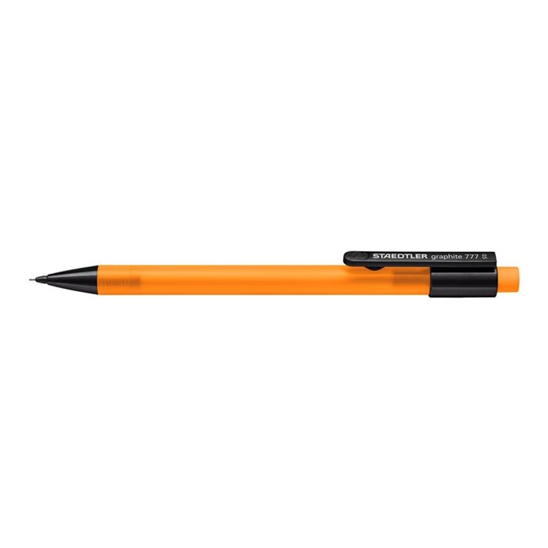 Nyomósirón, 0,5 mm, STAEDTLER "Graphite 777", narancssárga