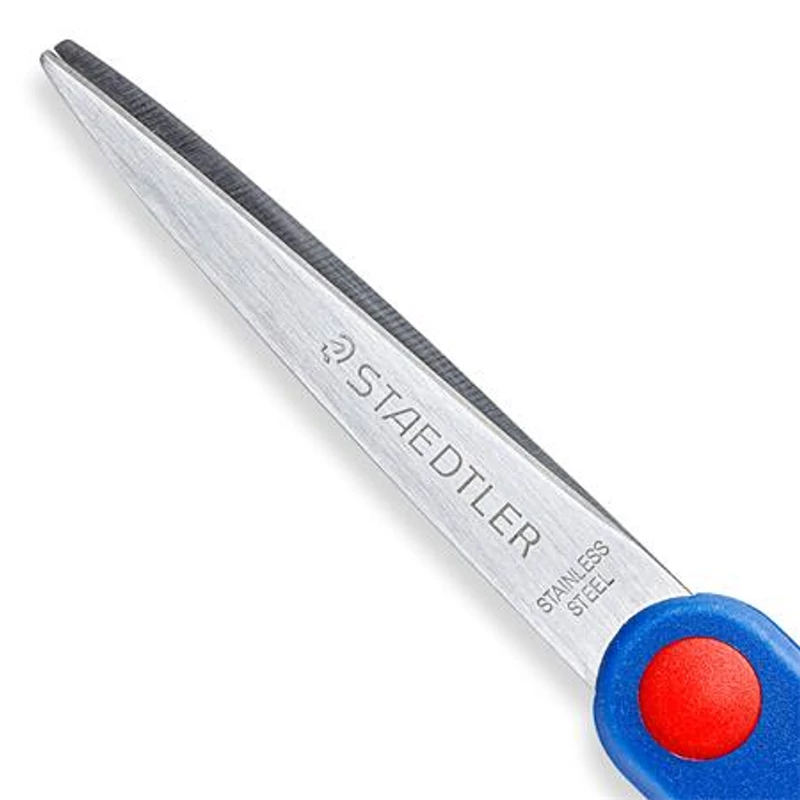 Olló, hobbi, 17 cm, STAEDTLER „Noris 965”, kék