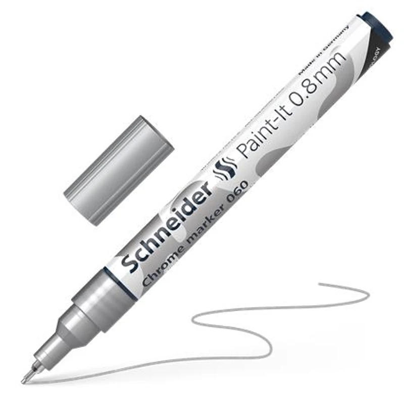 Króm marker, 0,8 mm, SCHNEIDER "Paint-It 060",Króm marker, 0,8 mm, SCHNEIDER "Paint-It 060",Króm marker, 0,8 mm, SCHNEIDER "Paint-It 060"