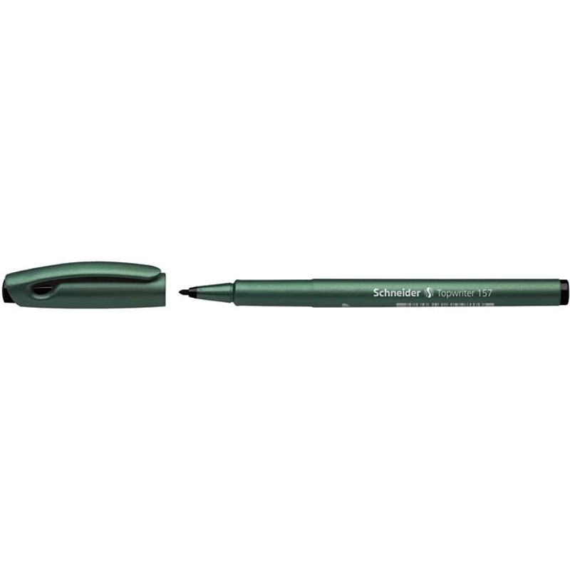 Filctoll, 0,8 mm, SCHNEIDER "Topwriter 157", fekete,Filctoll, 0,8 mm, SCHNEIDER "Topwriter 157", fekete