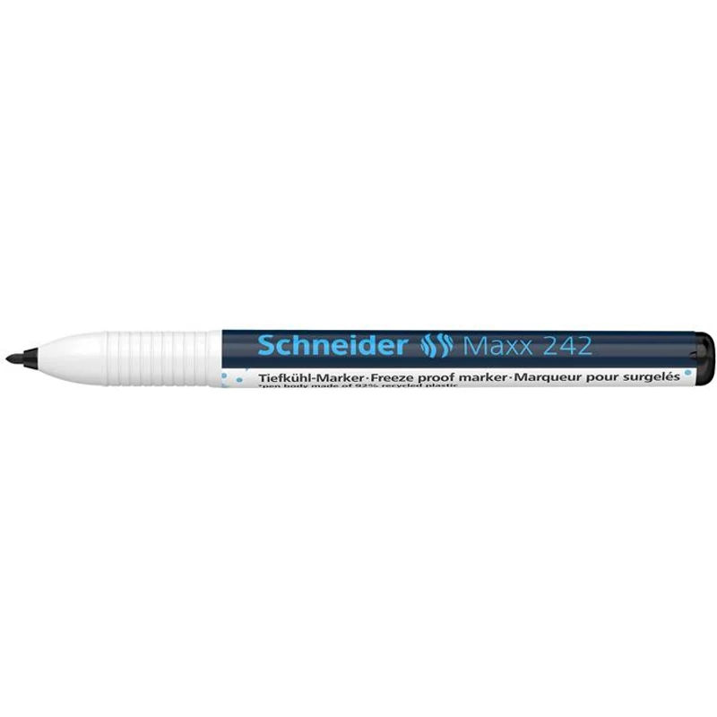 Fagyálló marker, SCHNEIDER "Maxx 242", fekete