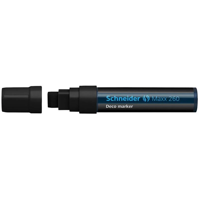 Krétamarker, 5-15 mm, SCHNEIDER "Maxx 260", fekete,Krétamarker, 5-15 mm, SCHNEIDER "Maxx 260", fekete,Krétamarker, 5-15 mm, SCHNEIDER "Maxx 260", fekete
