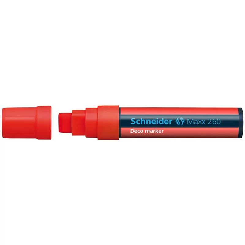 Krétamarker, 5-15 mm, SCHNEIDER "Maxx 260", piros,Krétamarker, 5-15 mm, SCHNEIDER "Maxx 260", piros,Krétamarker, 5-15 mm, SCHNEIDER "Maxx 260", piros