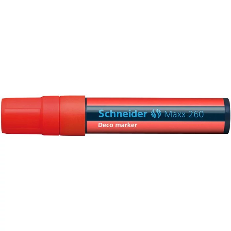 Krétamarker, 5-15 mm, SCHNEIDER "Maxx 260", piros