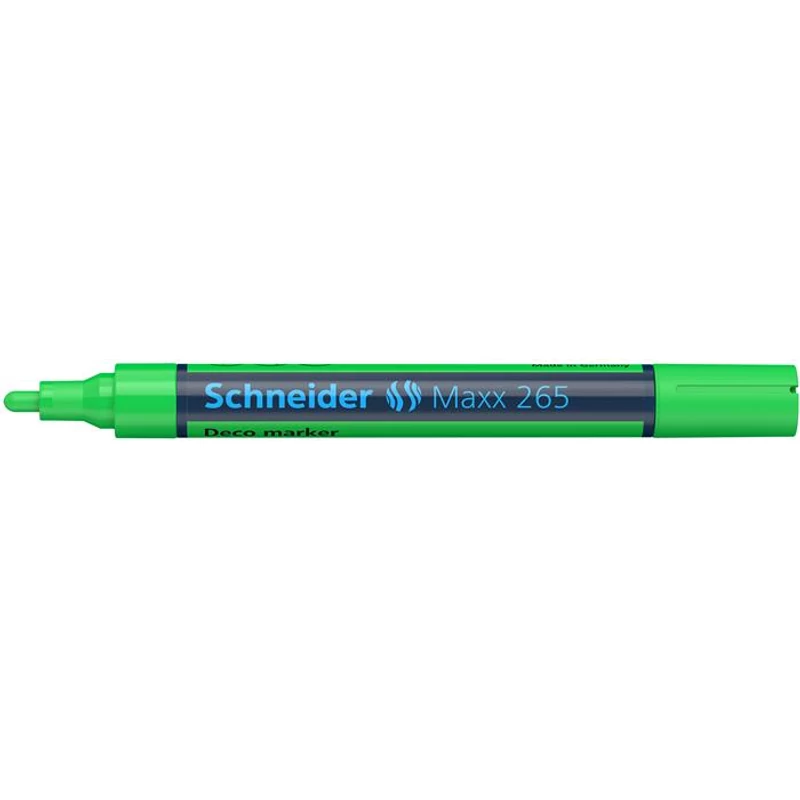 Krétamarker, 2-3 mm, SCHNEIDER "Maxx 265", világos zöld
