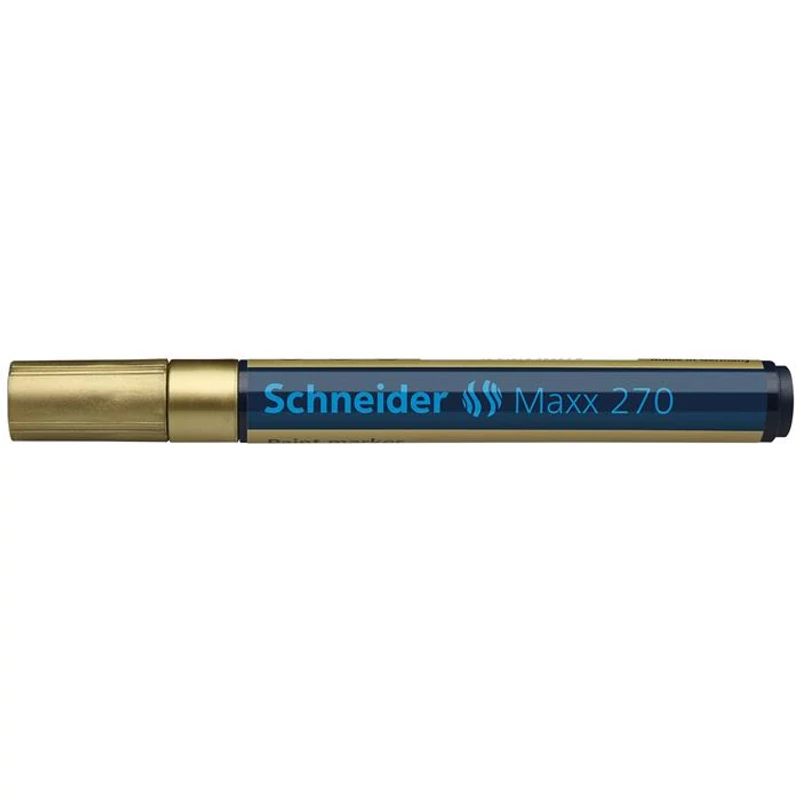 Lakkmarker, 1-3 mm, SCHNEIDER "Maxx 270", arany