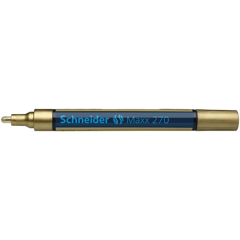 Lakkmarker, 1-3 mm, SCHNEIDER "Maxx 270", arany