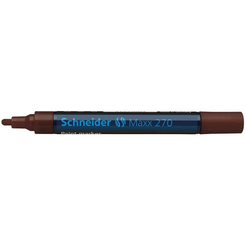 Lakkmarker, 1-3 mm, SCHNEIDER "Maxx 270", barna