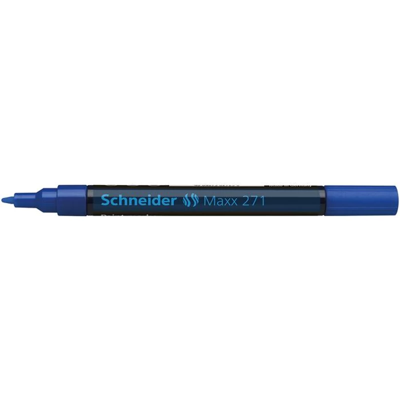 Lakkmarker, 1-2 mm, SCHNEIDER "Maxx 271", kék