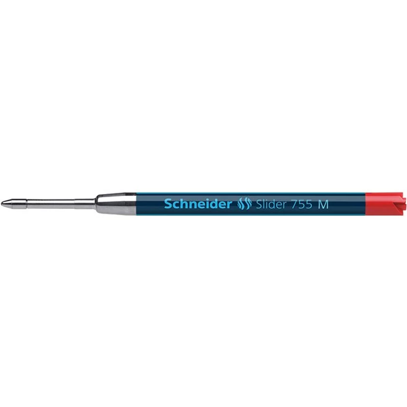 Golyóstollbetét, 0,5 mm, SCHNEIDER "Slider 755", piros