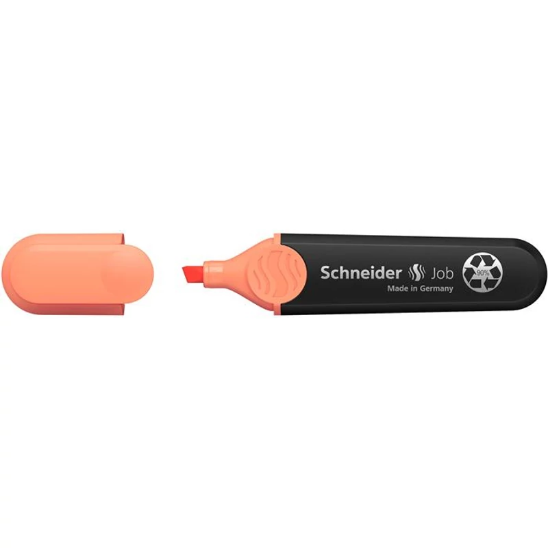 Szövegkiemelő, 1-5 mm, SCHNEIDER "Job Pastel", barack