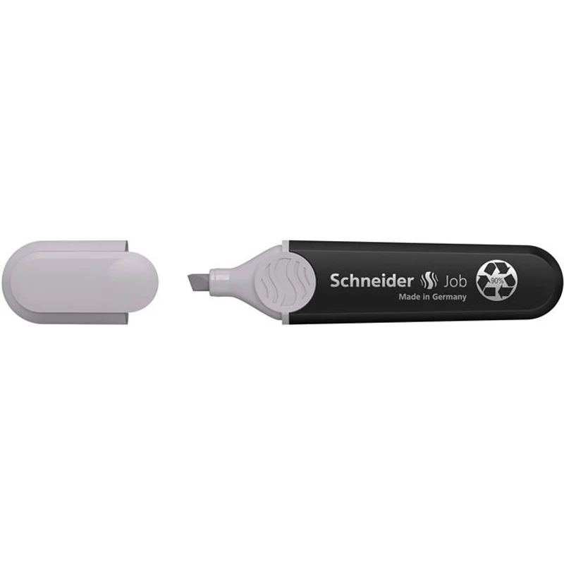 Szövegkiemelő, 1-5 mm, SCHNEIDER "Job Pastel", szürke