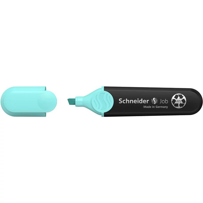 Szövegkiemelő, 1-5 mm, SCHNEIDER "Job Pastel", türkizkék
