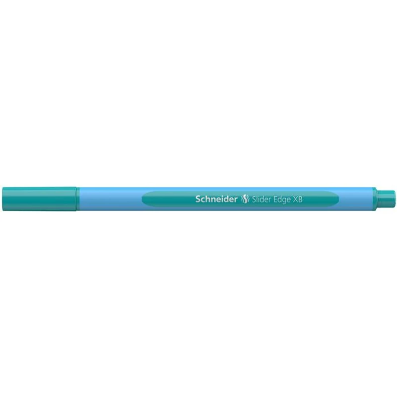 Golyóstoll, 0,7 mm, kupakos, SCHNEIDER "Slider Edge XB Pastel", óceán