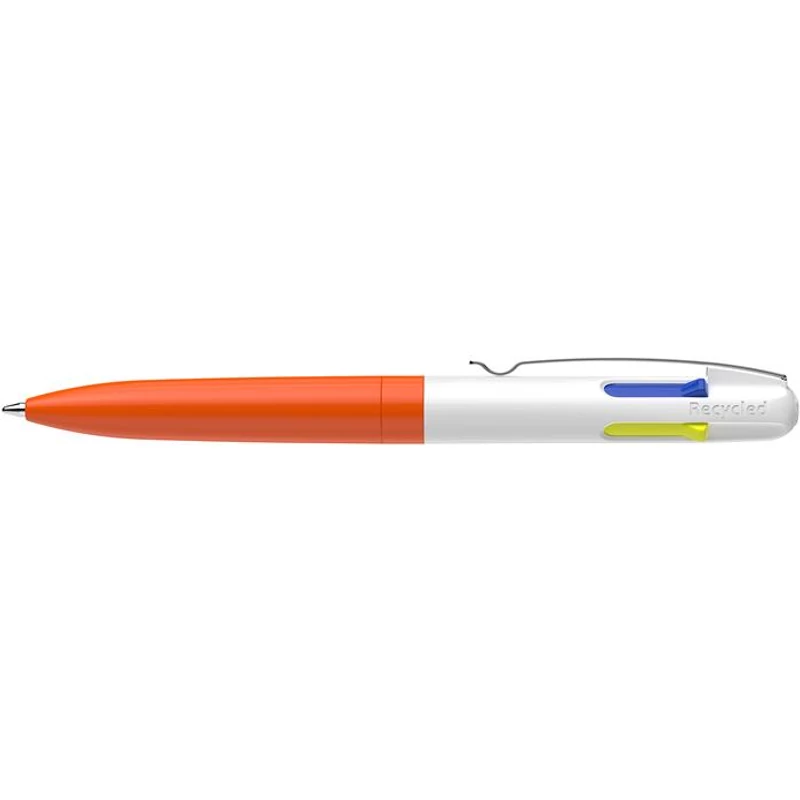 Golyóstoll, 0,5 mm, nyomógombos, négyszínű, SCHNEIDER "Take 4 Neon", narancs-fehér,Golyóstoll, 0,5 mm, nyomógombos, négyszínű, SCHNEIDER "Take 4 Neon", narancs-fehér,Golyóstoll, 0,5 mm, nyomógombos, négyszínű, SCHNEIDER "Take 4 Neon", narancs-fehér
