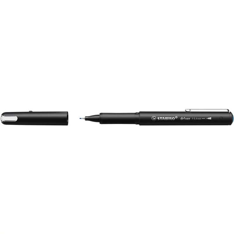 Tűfilc, 0,4 mm, STABILO "dr!ver", kék,Tűfilc, 0,4 mm, STABILO "dr!ver", kék