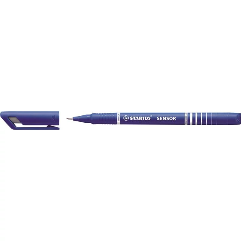 Tűfilc, 0,3 mm, STABILO "Sensor", kék