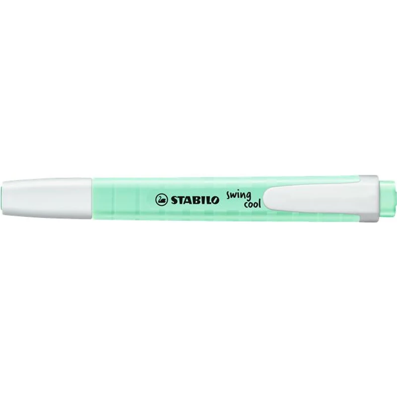 Szövegkiemelő, 1-4 mm, STABILO "Swing Cool Pastel", menta