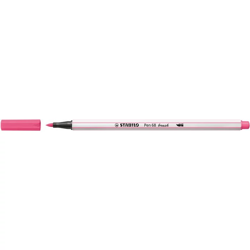 Ecsetirón, STABILO "Pen 68 brush", pink