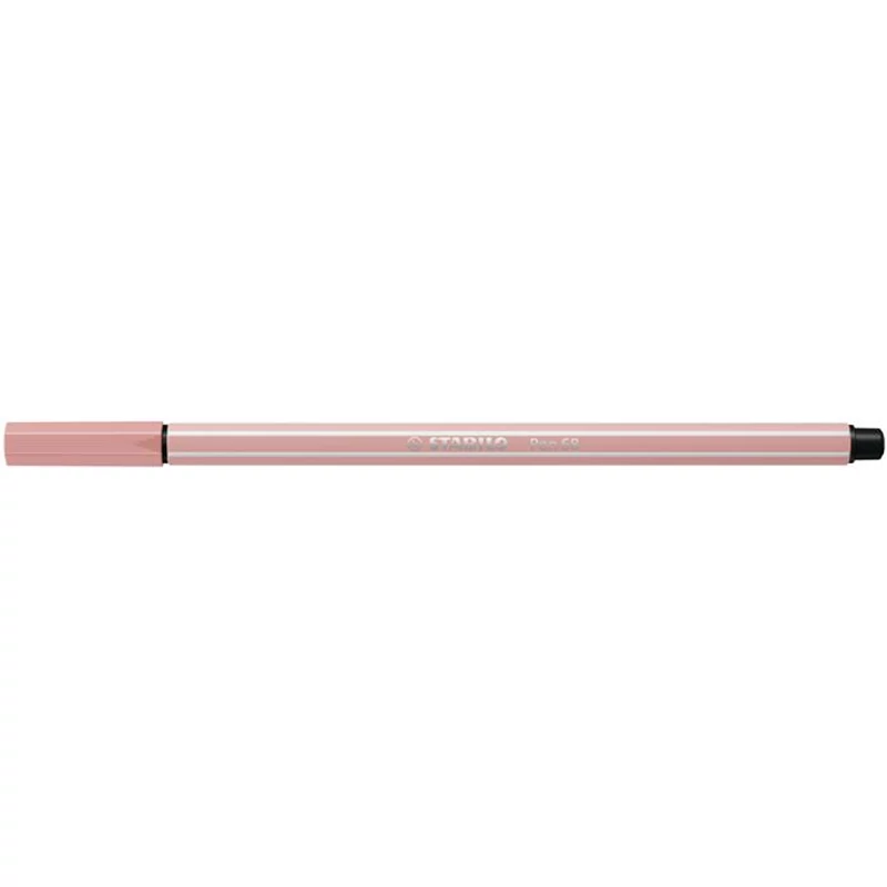 Filctoll, 1 mm, STABILO "Pen 68", hajnalpír