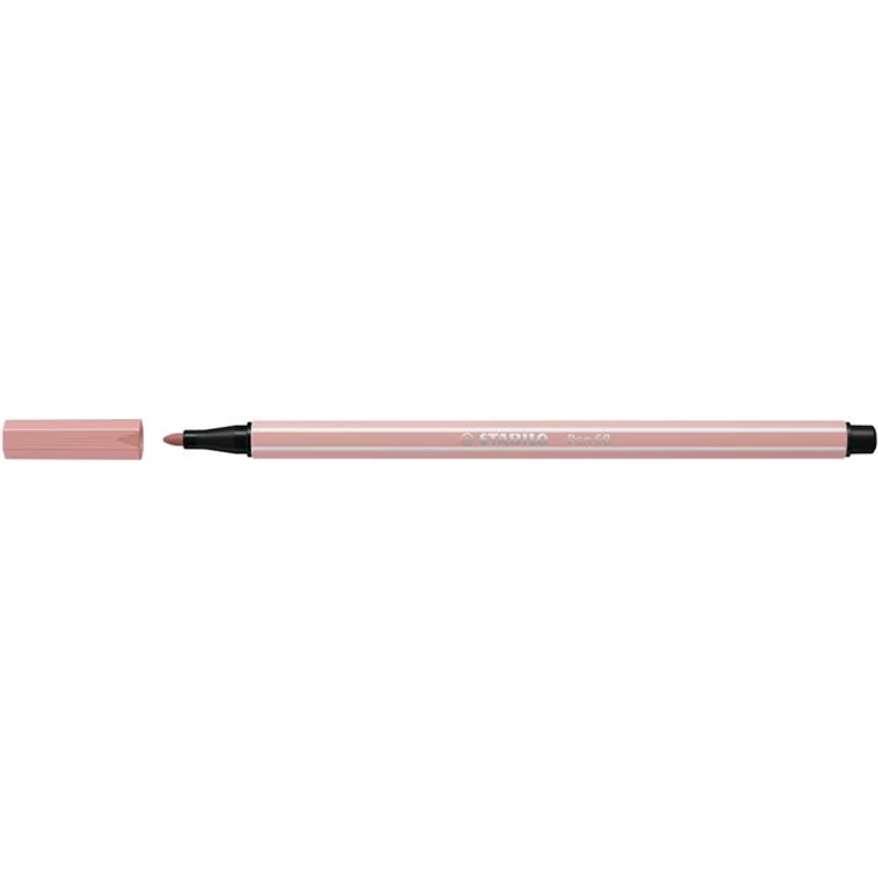 Filctoll, 1 mm, STABILO "Pen 68", hajnalpír