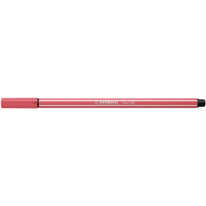 Filctoll, 1 mm, STABILO "Pen 68", rozsdavörös