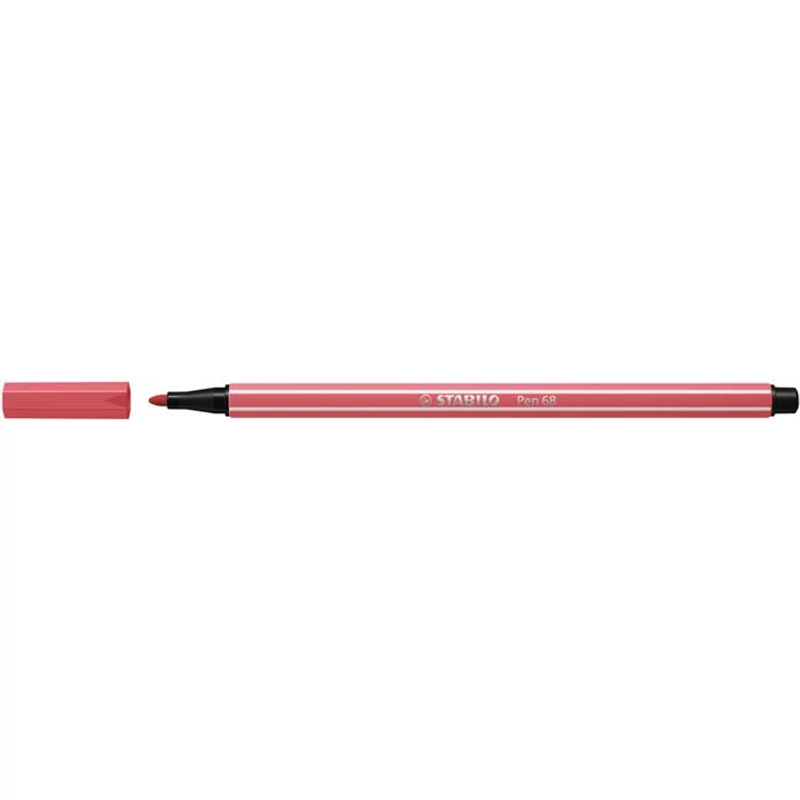 Filctoll, 1 mm, STABILO "Pen 68", rozsdavörös