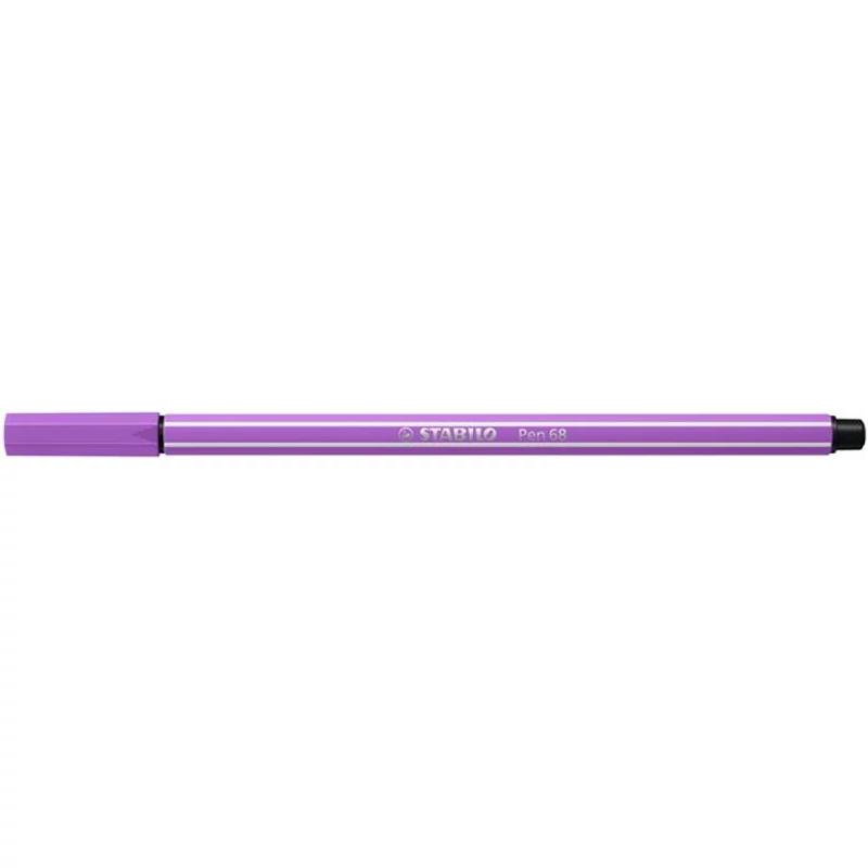 Filctoll, 1 mm, STABILO "Pen 68", szilva