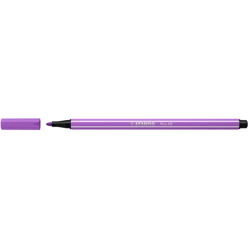 Filctoll, 1 mm, STABILO "Pen 68", szilva
