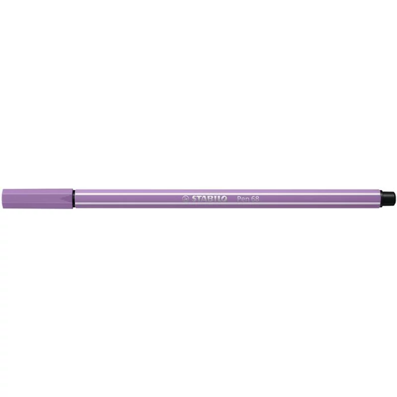 Filctoll, 1 mm, STABILO "Pen 68", szürkéslila