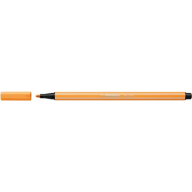 Filctoll, 1 mm, STABILO "Pen 68", papaya