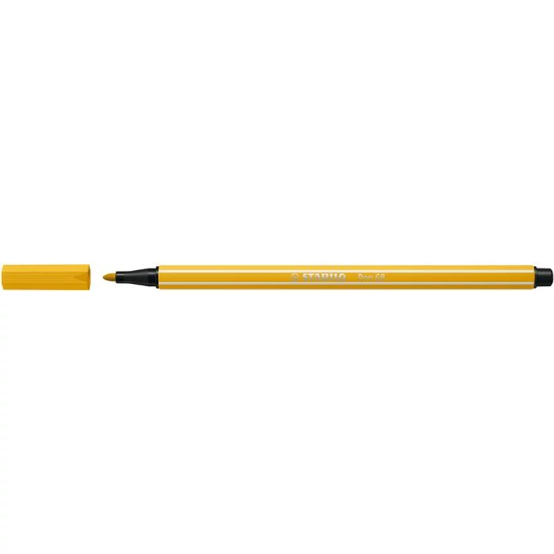 Filctoll, 1 mm, STABILO "Pen 68", curry