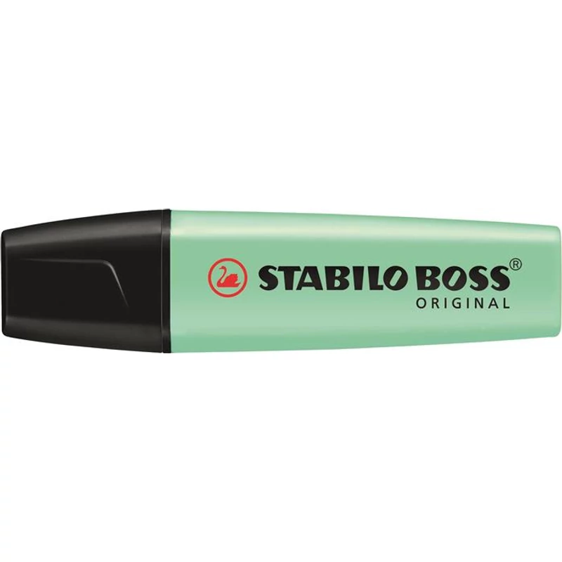 Szövegkiemelő, 2-5 mm, STABILO "BOSS original Pastel", menta