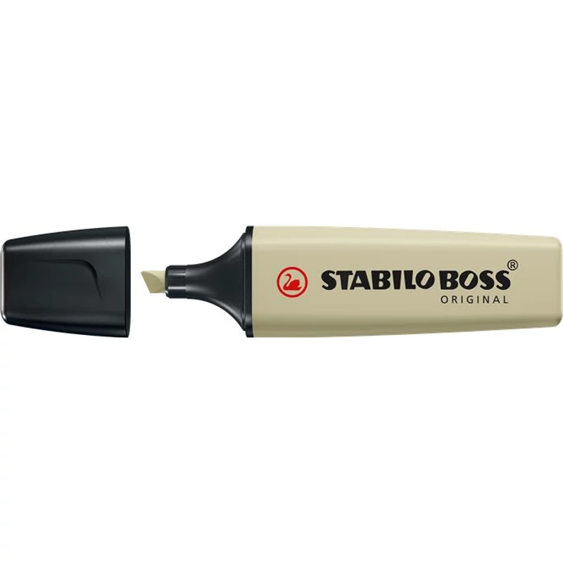 Szövegkiemelő, 2-5 mm, STABILO "BOSS original NatureCOLORS", sárzöld