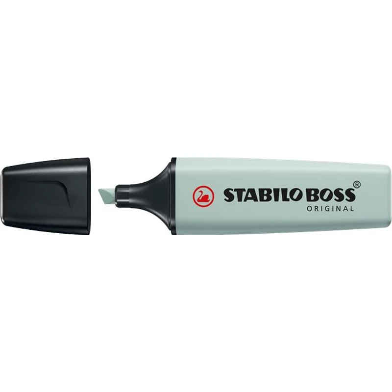 Szövegkiemelő, 2-5 mm, STABILO "BOSS original NatureCOLORS", földzöld