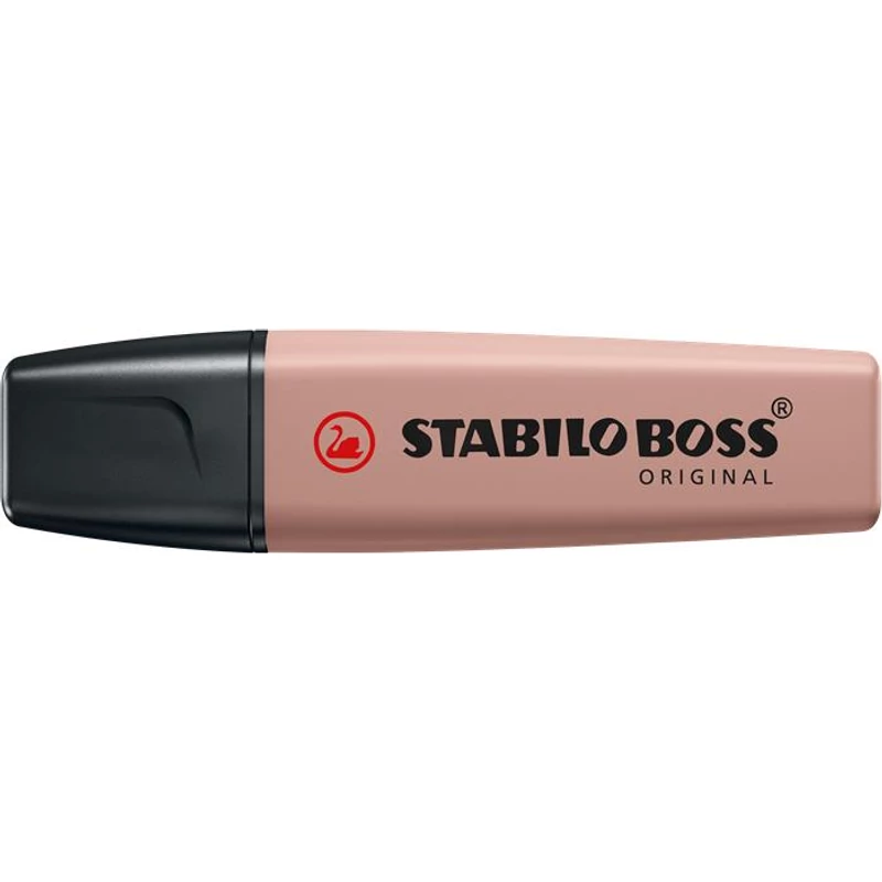 Szövegkiemelő, 2-5 mm, STABILO "BOSS original NatureCOLORS", sötétbarna