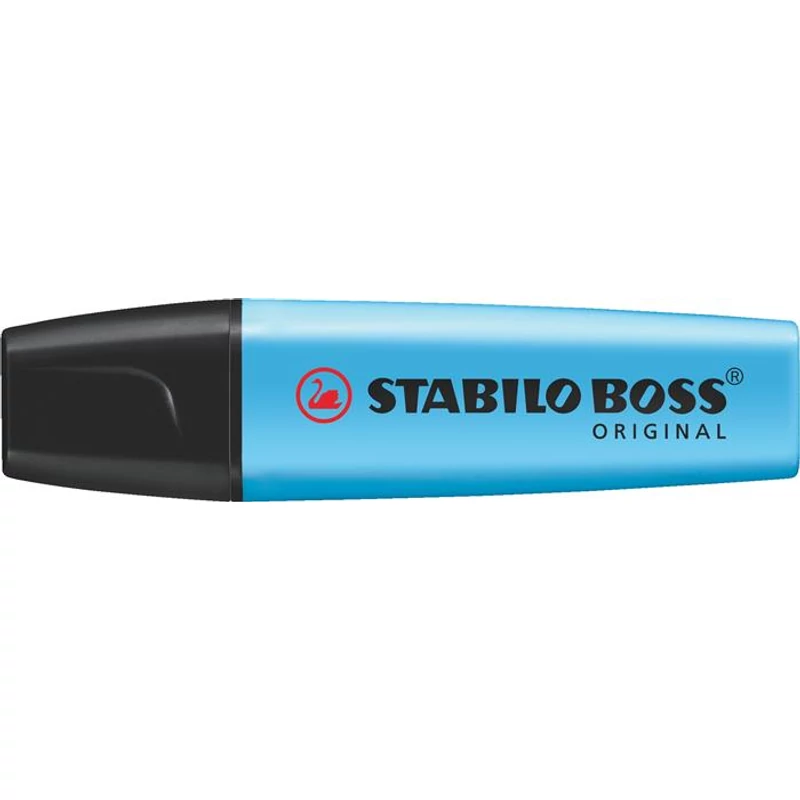 Szövegkiemelő, 2-5 mm, STABILO "BOSS original", kék