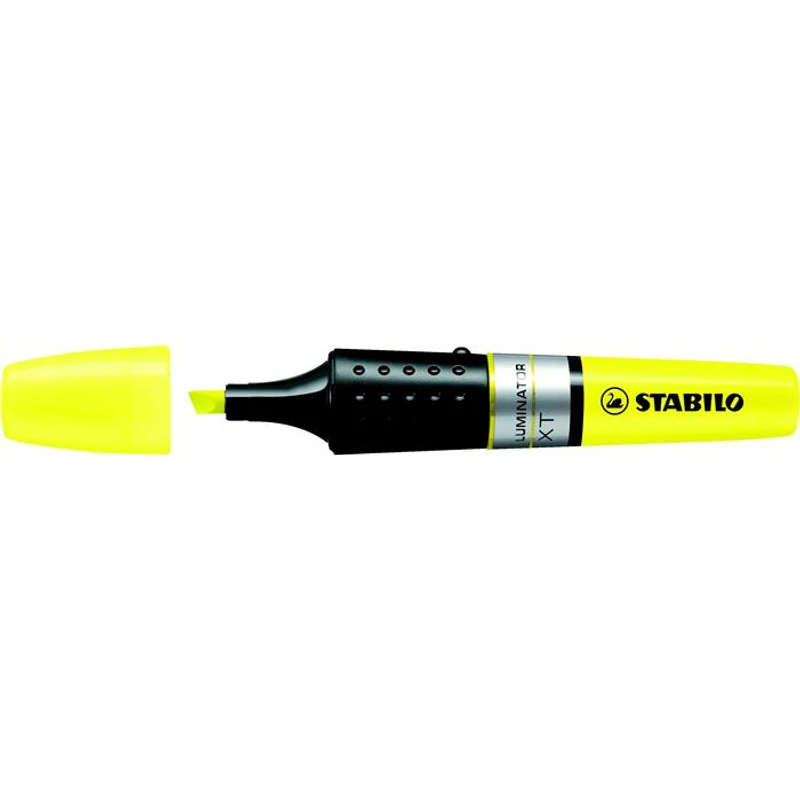 Szövegkiemelő, 2-5 mm, STABILO "Luminator", sárga