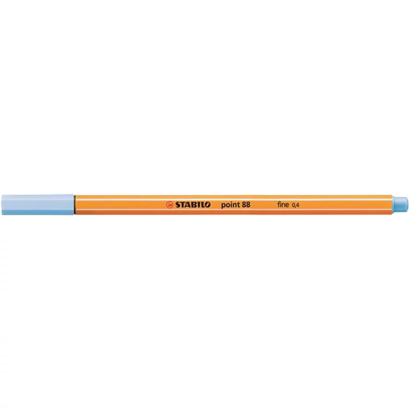 Tűfilc, 0,4 mm, STABILO "Point 88", jégkék