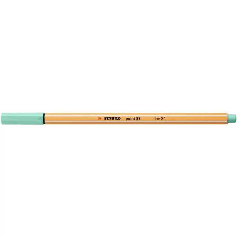 Tűfilc, 0,4 mm, STABILO "Point 88", eukaliptusz